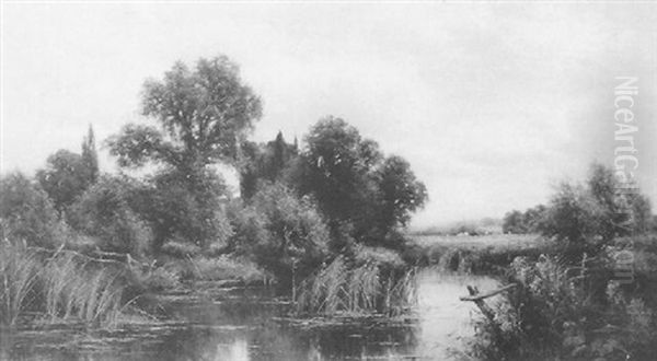 The Backwater At Wargrave On Thames - view 1