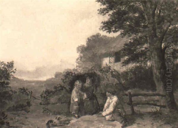 A Rest By The Stream - view 1