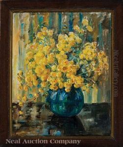 Still Life Of Yellow Flowers
