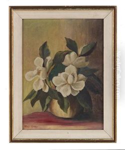 Magnolias In A Vase