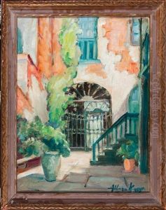 The Iron Gate, French Quarter Courtyard