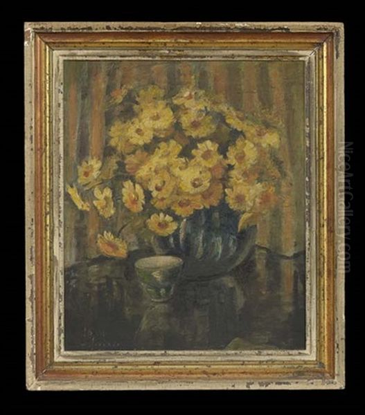 Still Life With Yellow Flowers - view 1