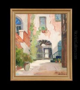 Old Courtyard, Vieux Carre, New Orleans