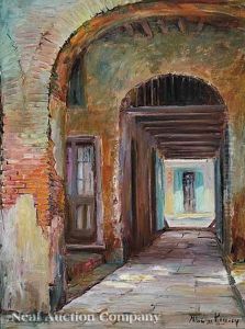 Vieux Carre Carriage Way by Alberta Kinsey