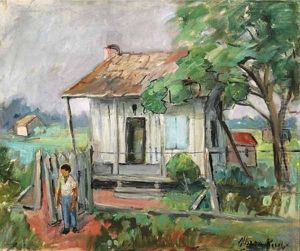 Clementine Hunter's Cabin, Melrose Plantation, Louisiana