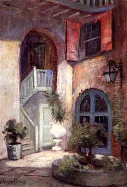 French Quarter Courtyard - view 1
