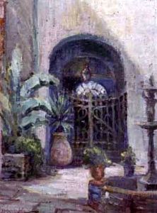 French Quarter Courtyard