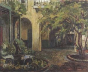 French Quarter Courtyard