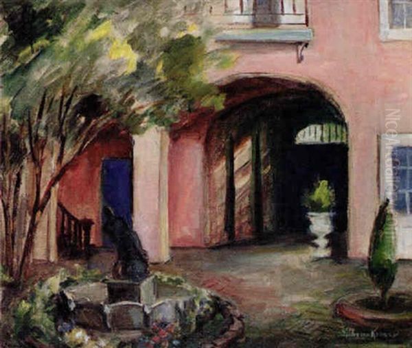 French Quarter Courtyard - view 1