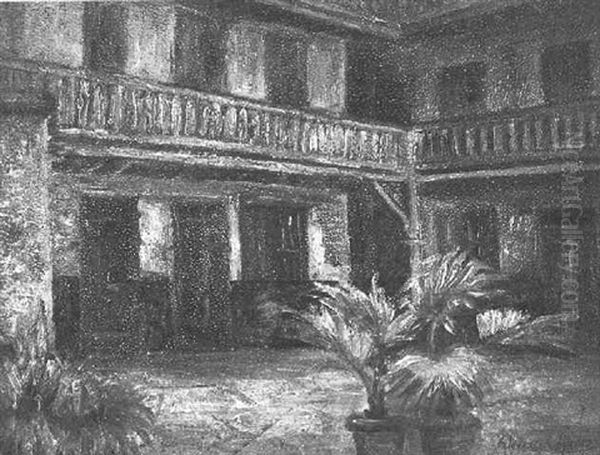 New Orleans Courtyard - view 1