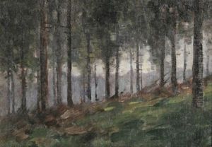 Waldstuck Bei Schonau Im Schwarzwald by Nelson Gray Kinsley