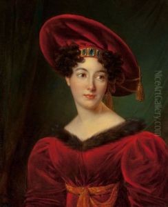 Portrait Of Madame Lestapis (nee Boode), Daughter Of Henry Boode, 1824