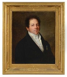 Portrait D"homme Portant Une Decoration