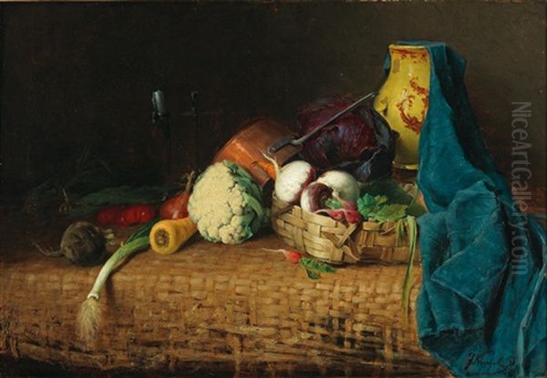 Kitchen Still Life With Clay Jug - view 1