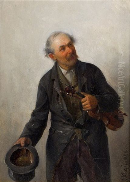 Der Alte Geigenspieler - view 1