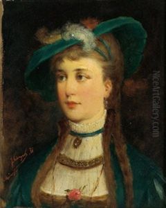 Bildnis Einer Dame Mit Federhut