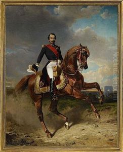 Kejsare Napoleon Iii - Ryttarportratt