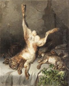 Viltstilleben by Carl Fredrik Kiorboe