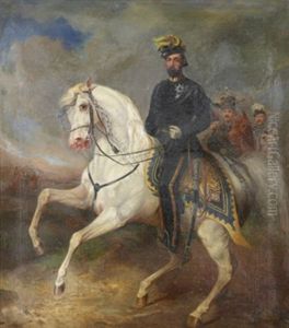 Karl Xv Till Hast by Carl Fredrik Kiorboe