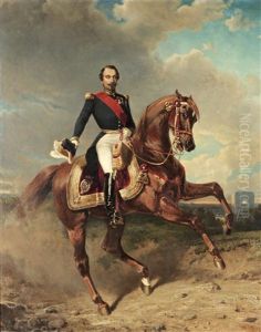 Kejsar Napoleon Iii Av Frankrike Till Hast