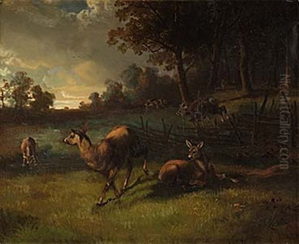 Landskap Med Hjortar - view 1