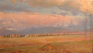 Campagna Romana An Der Via Appia by Alexander Kips