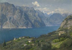 Blick Uber Den Gardasee Bei Malcesine Blick Uber Den Gardasee Bei Malcesine
