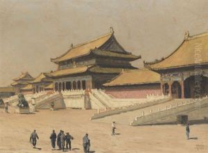In Der Verbotenen Stadt In Peking