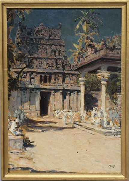 Tempel Bei Kalkutta - view 1