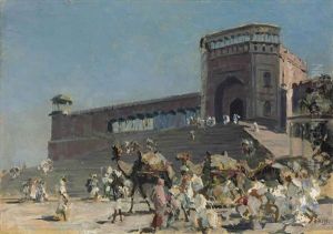 The Steps Of The Jama Masjid, Delhi