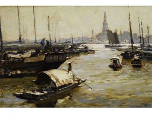 Ansicht Von Bangkok by Erich Kips