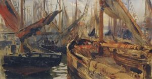 Hamburg Harbour by Erich Kips