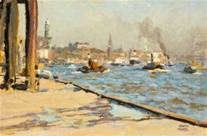 Hamburger Hafen by Erich Kips