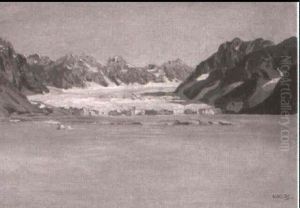 Landschaft Spitzbergen: Mollarbrucht Zur Kreuzbucht Gehorig