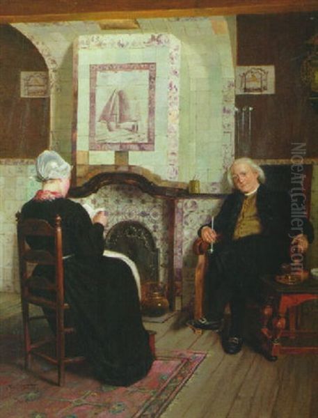 Listening To Grandfather - view 1