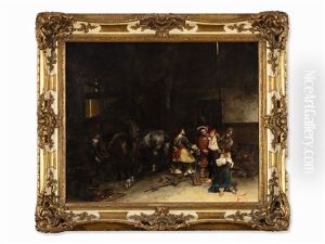 The Arrest by Johann Frank Kirchbach