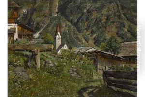 Gebirgsdorf by Johann Frank Kirchbach