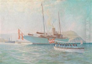 Die Erzherzogliche Yacht Ul by Alexander Kircher