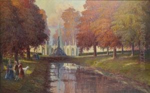 Herbst Im Park (am Nymphenburger Schloss?)