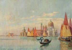 Venedig - Blick Auf Santa Maria Della Saluta