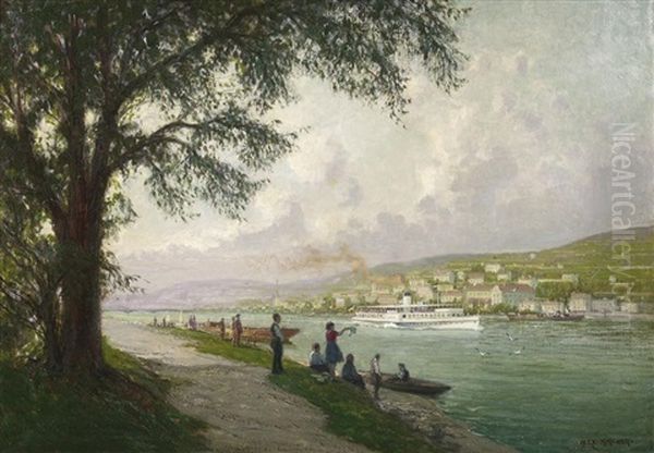 Der Rhein Bei Koblenz - view 1
