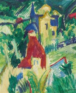 Villen (villas) by Ernst Ludwig Kirchner