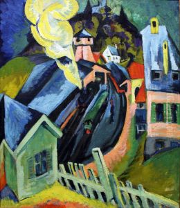 Bahnhof Konigstein by Ernst Ludwig Kirchner