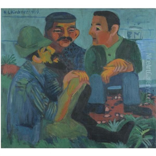 Drei Bauern - Three Peasants - view 1