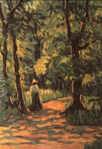 Im Park by Ernst Ludwig Kirchner