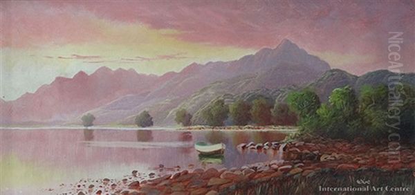 Sunset, Te Anau - view 1