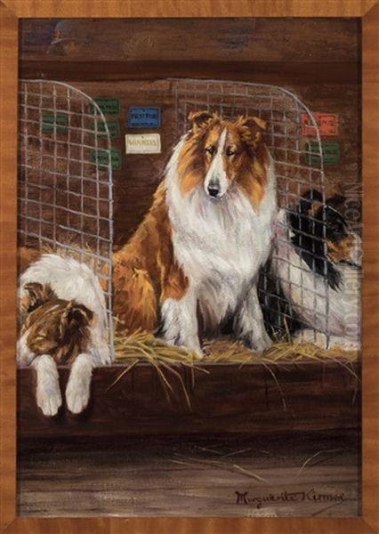 Collies In Kennel - view 1
