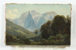 Die Hohe Goll Bei Mittags Beleuchtung