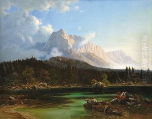 Alpska Krajina S Jezerem