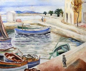 Sanary, 1919 by Jean Kisling